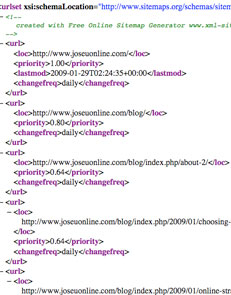 This is a sample sitemap file.